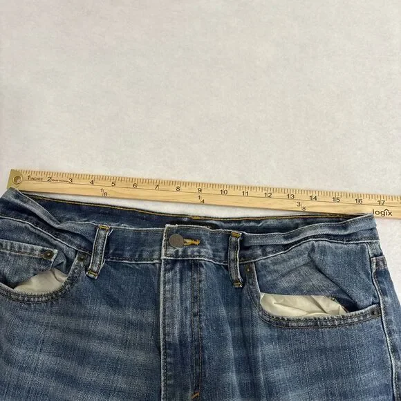 Banana Republic Jeans Men's 34 x 34 Straight Leg Medium Denim - Picture 16 of 16